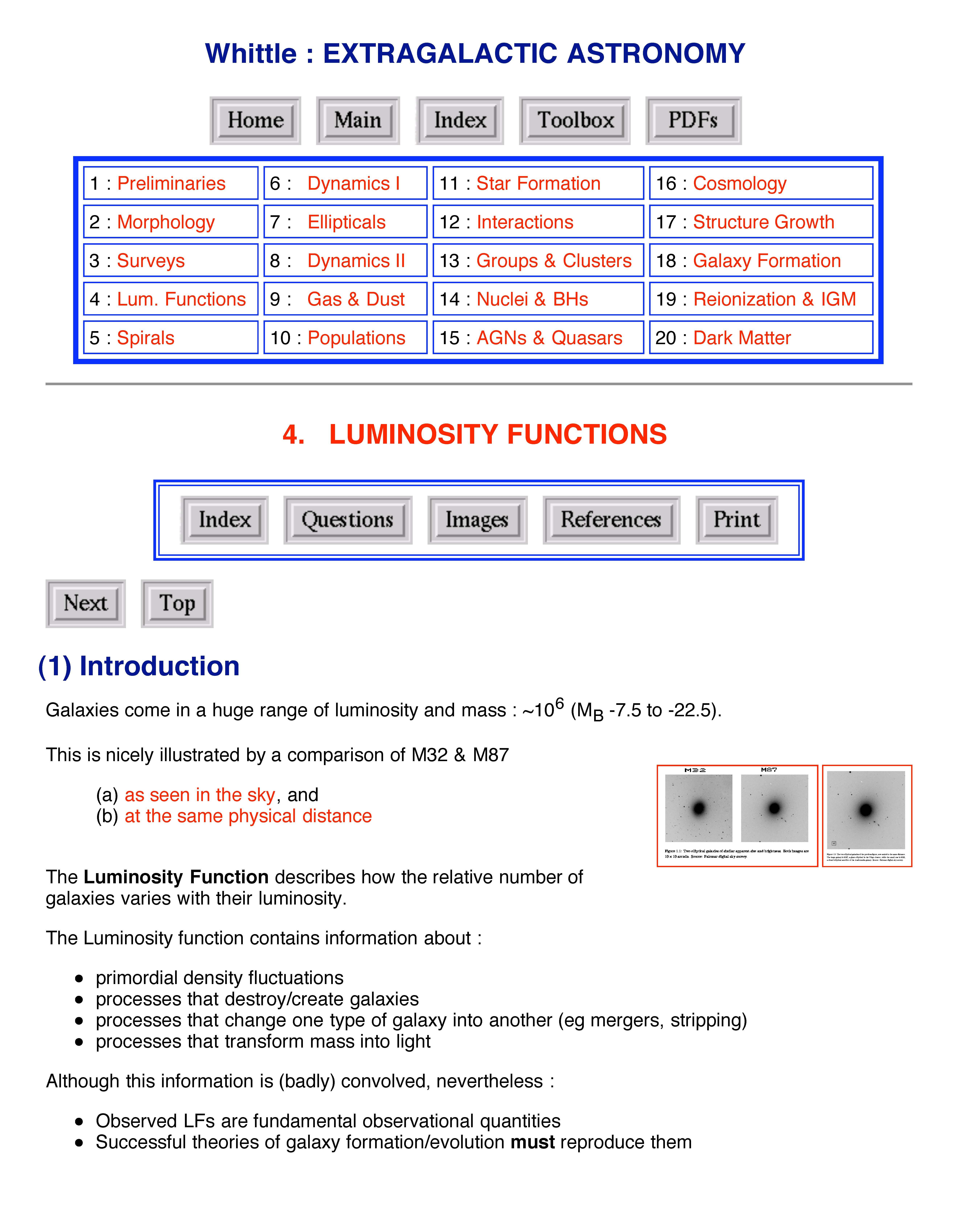 Extragalactic Astronomy