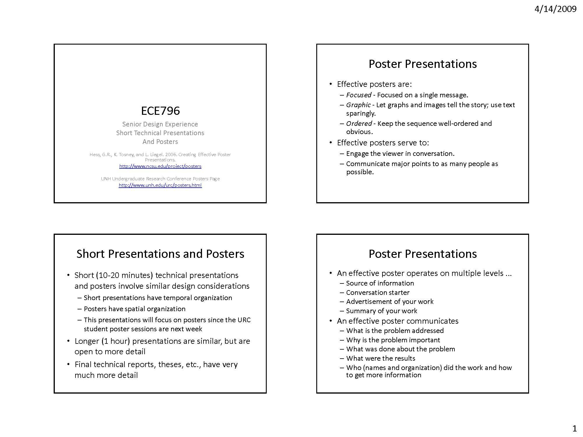 Special Topics