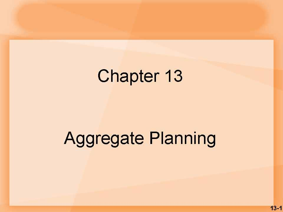 Operations Management