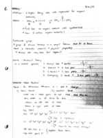 Organic Chemistry Week 1 Notes - Bandik