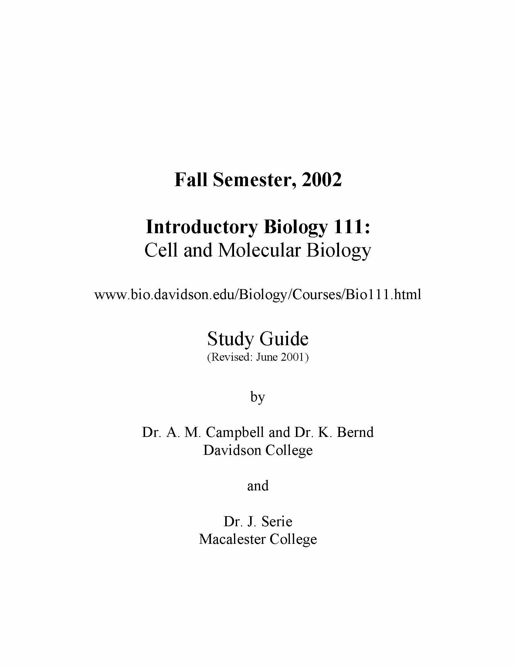 Molecules, Genes & Cells