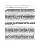 Notes and assignments from throughout the semester