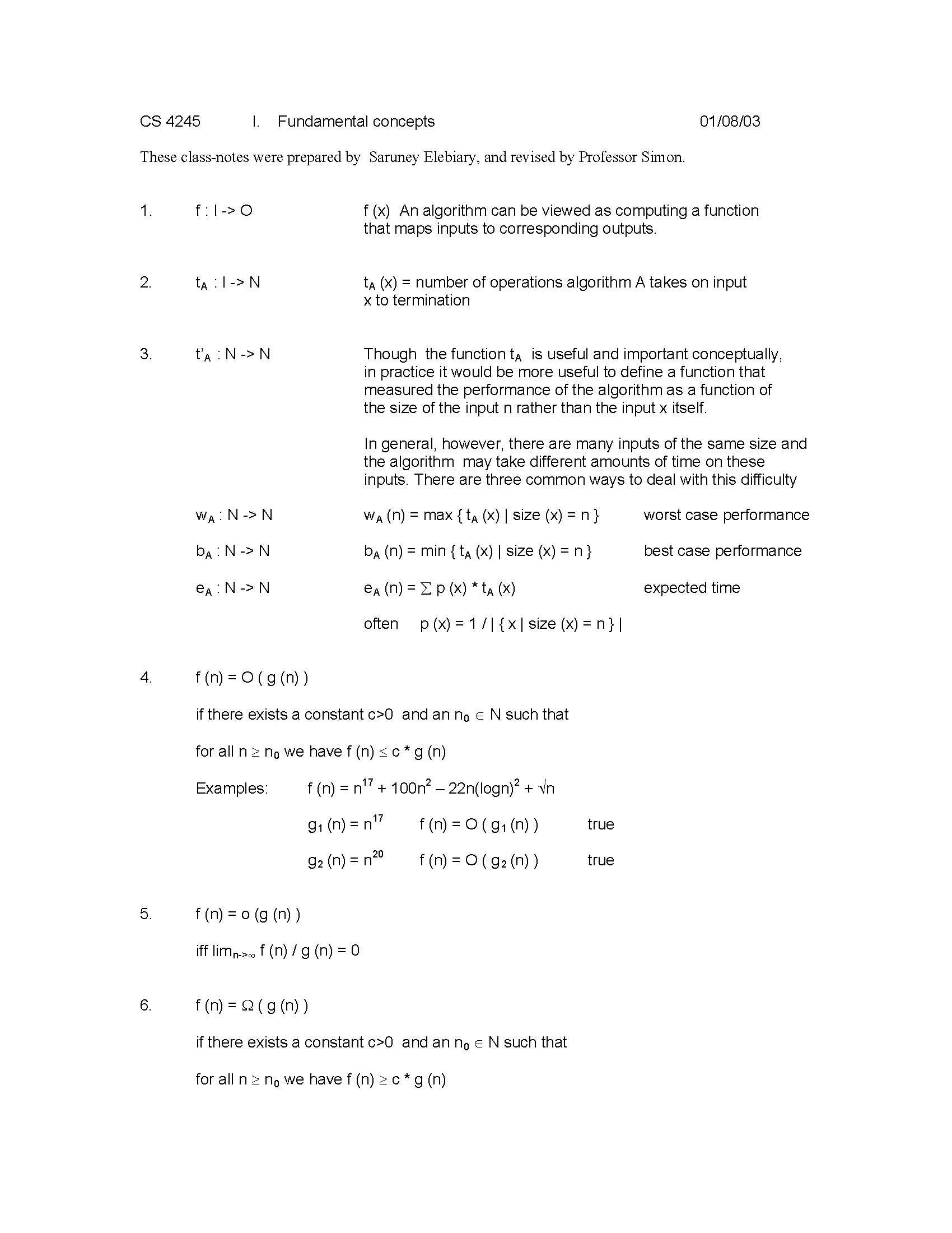 AnalysisofAlgorithms