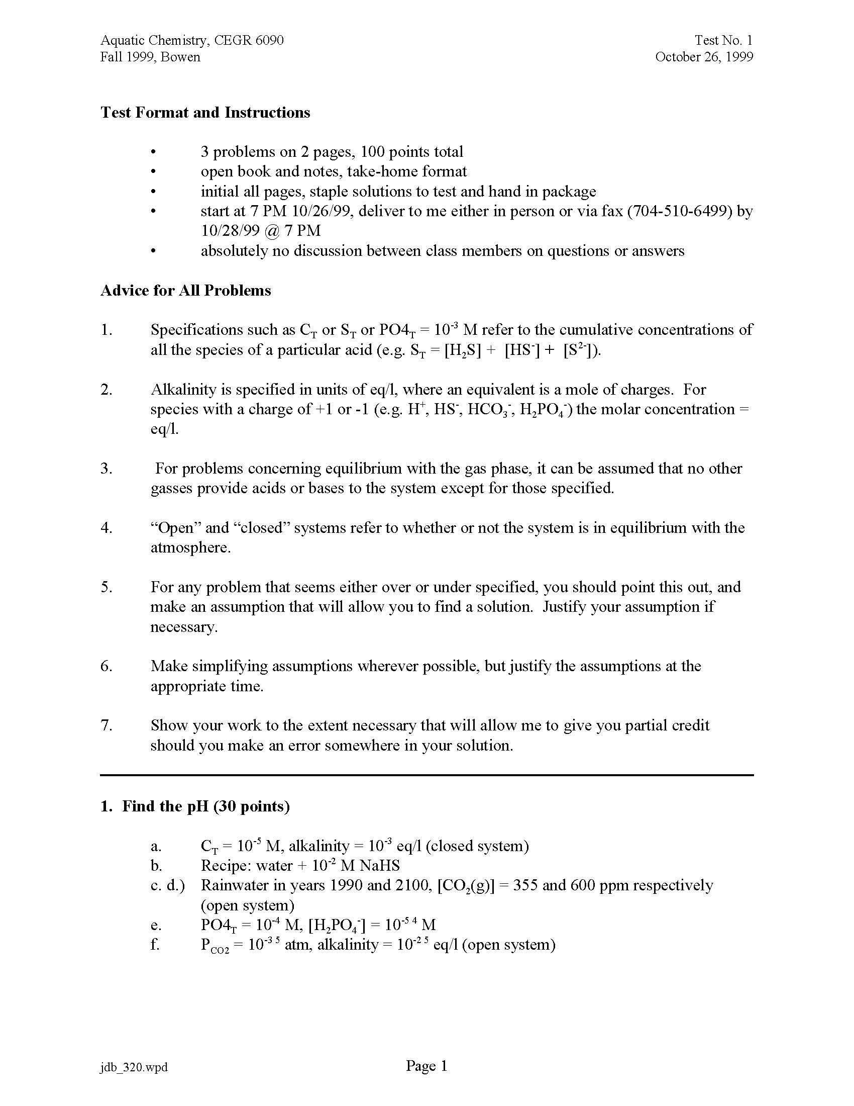 Advanced Water Treatment