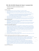 Final exam study guide 