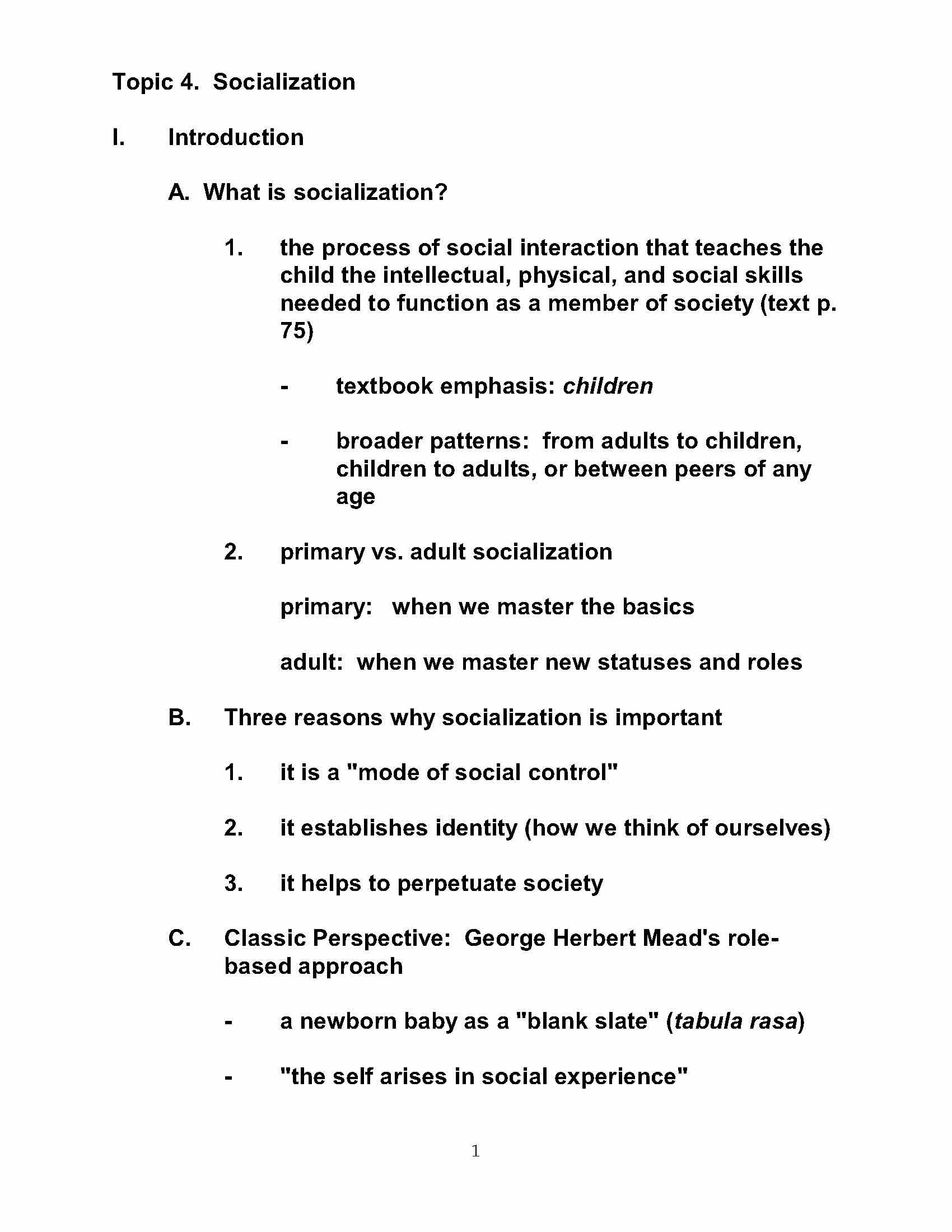 INTRO SOCIOLOGY