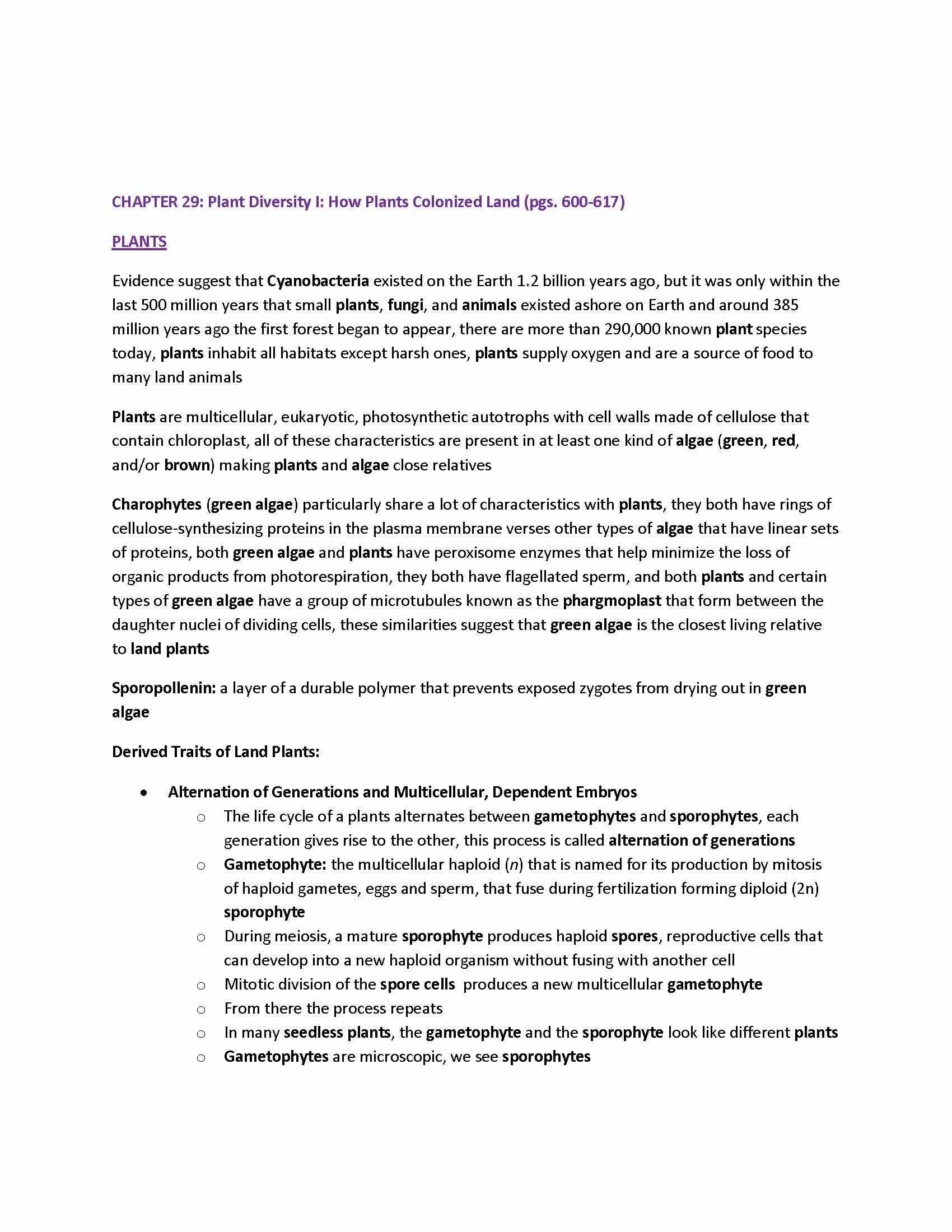 Organisms and Populations