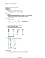 Week 1 of Typography: Timeline of fonts