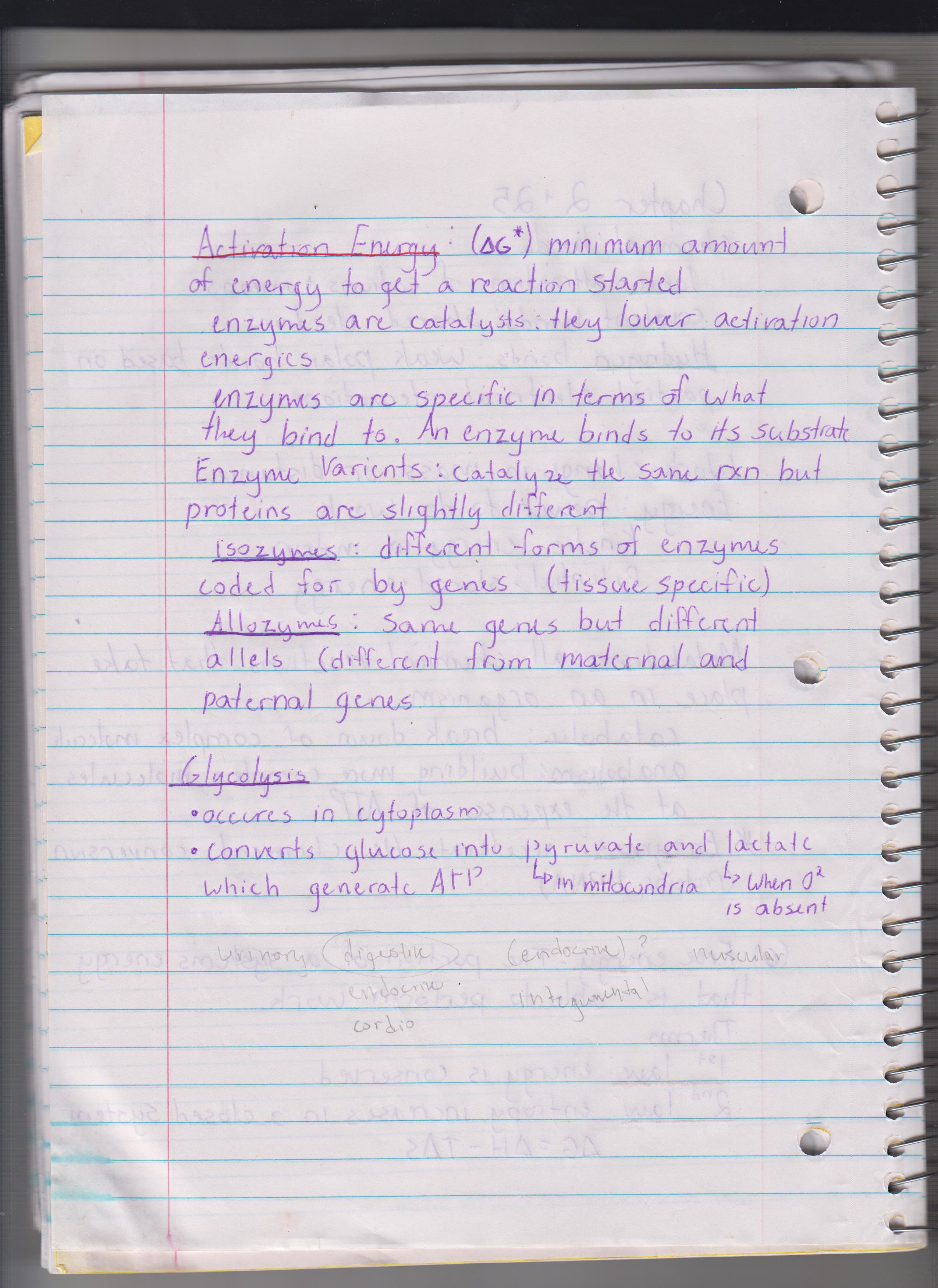 MCB 244 Lecture summary: Week 1