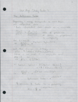 Statistical Physics Study Guide 3