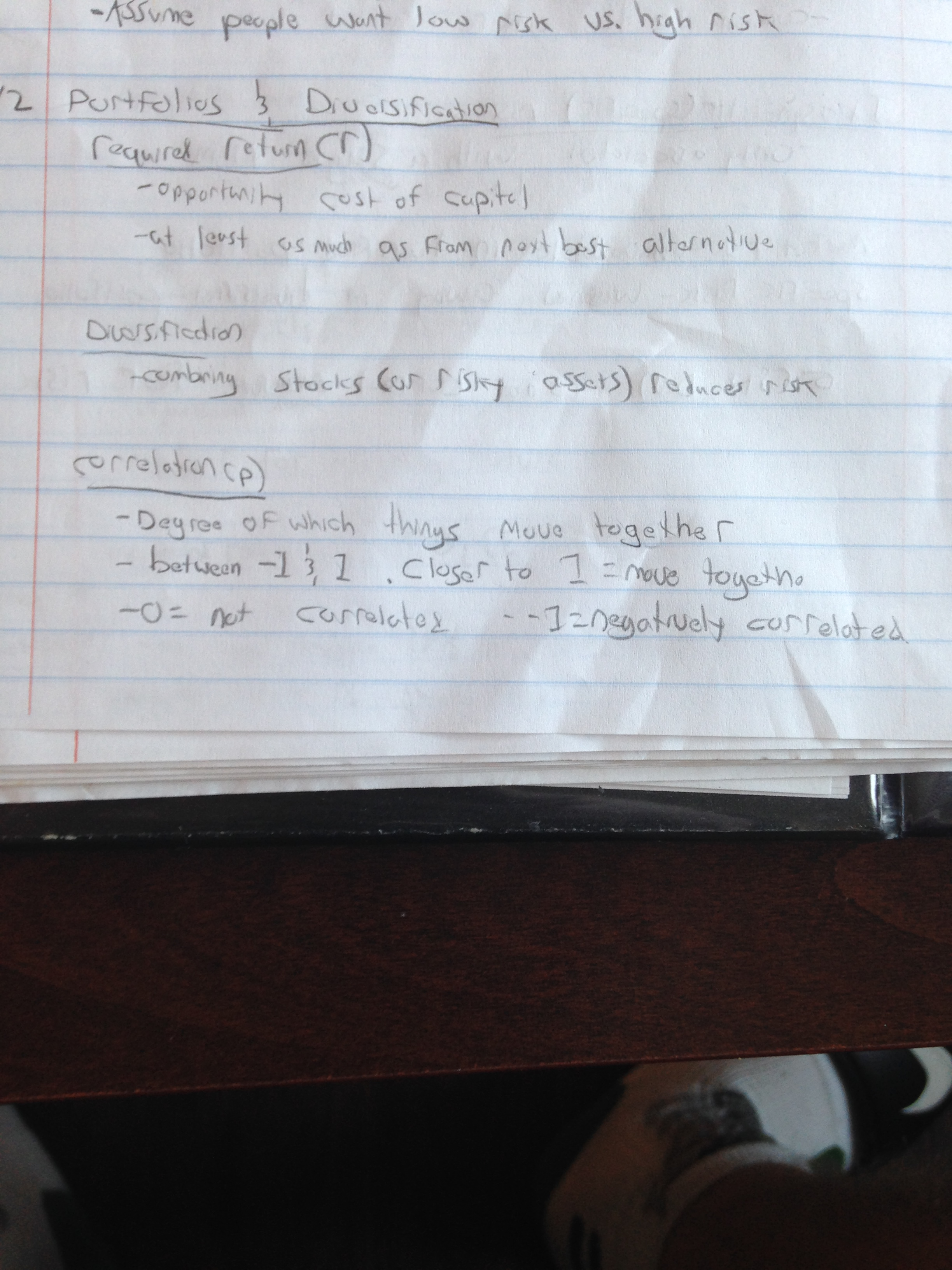  week 6 portfolio diversifacation