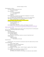 Climate Change and Women in Africa
