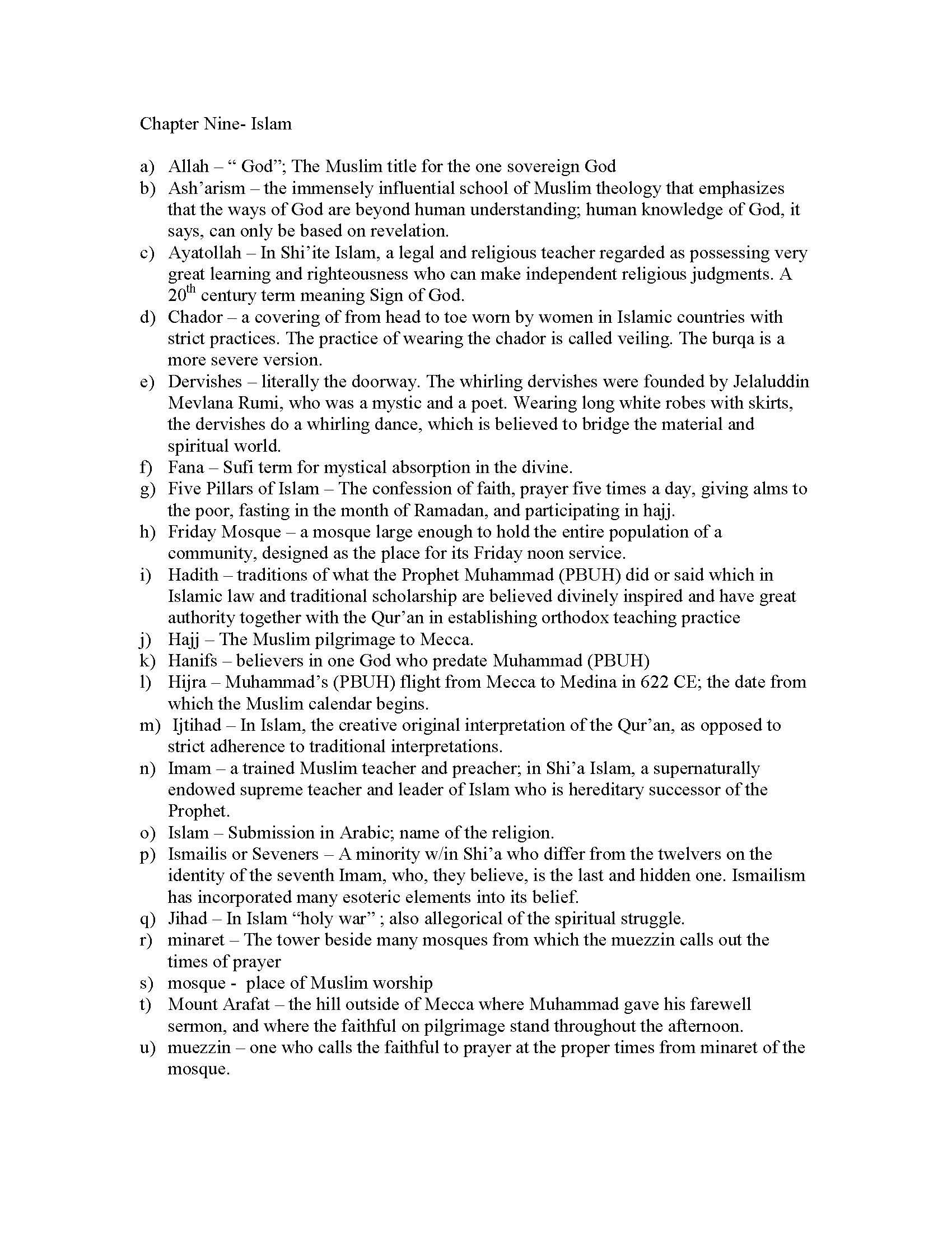 Comparative Religion (SL)