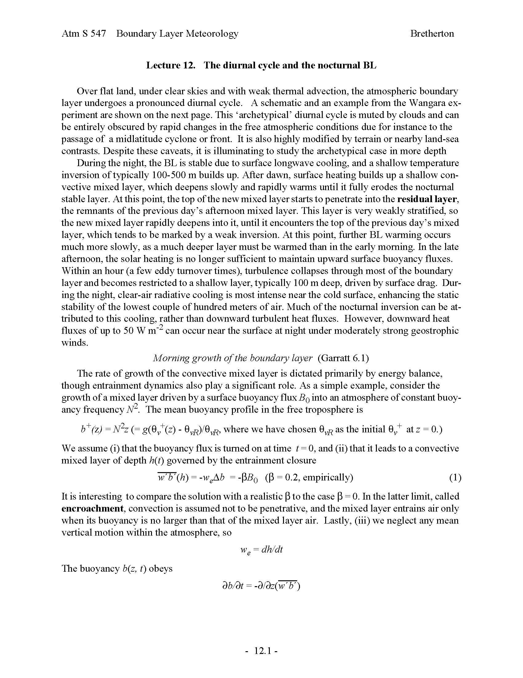 BOUNDARY LAYER MET
