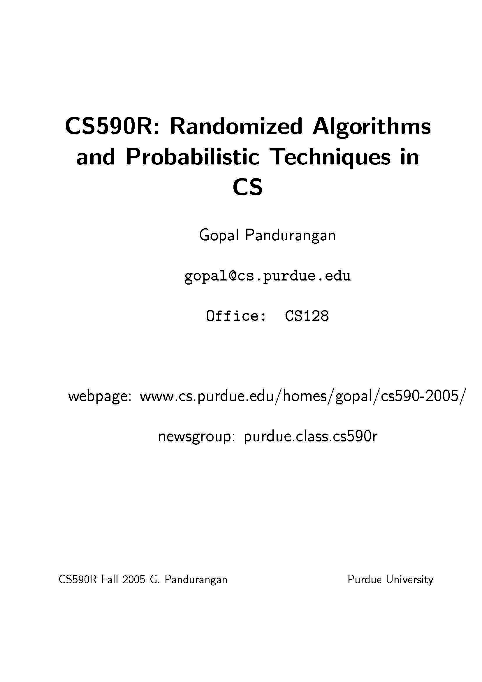 Computing For Life Sciences