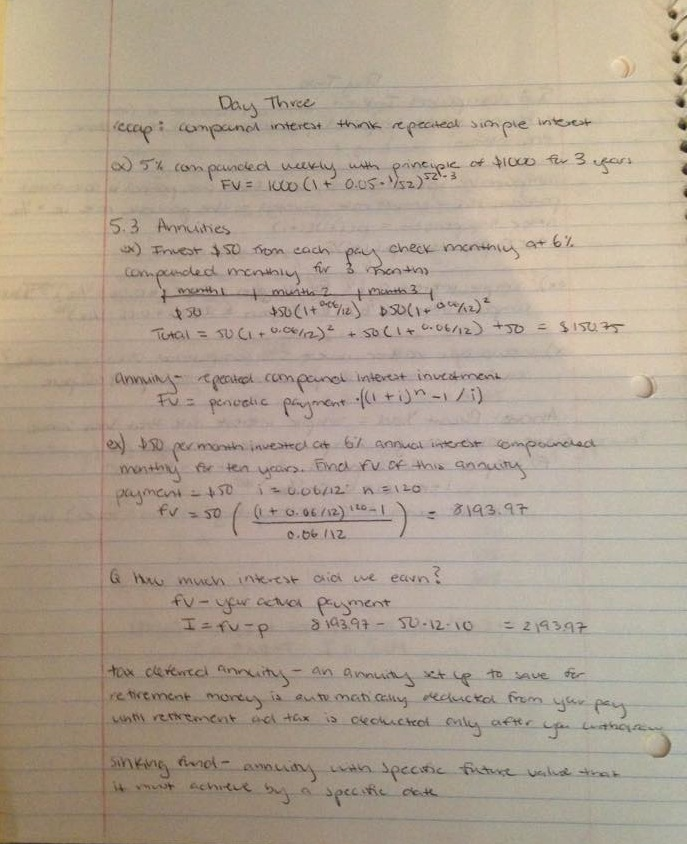Week Two Notes