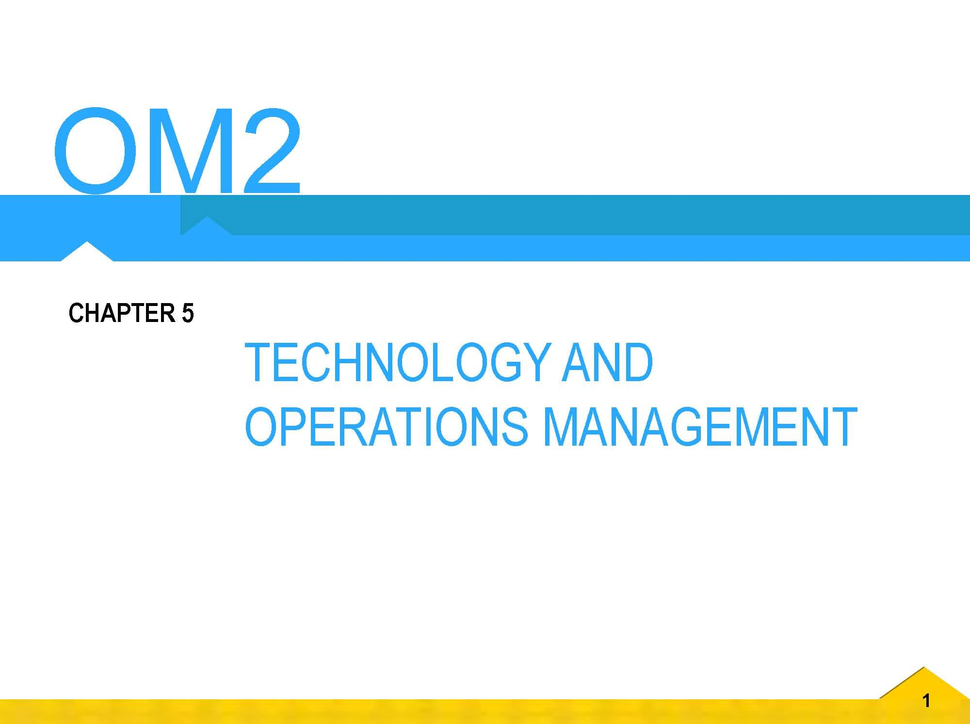 Operations Management