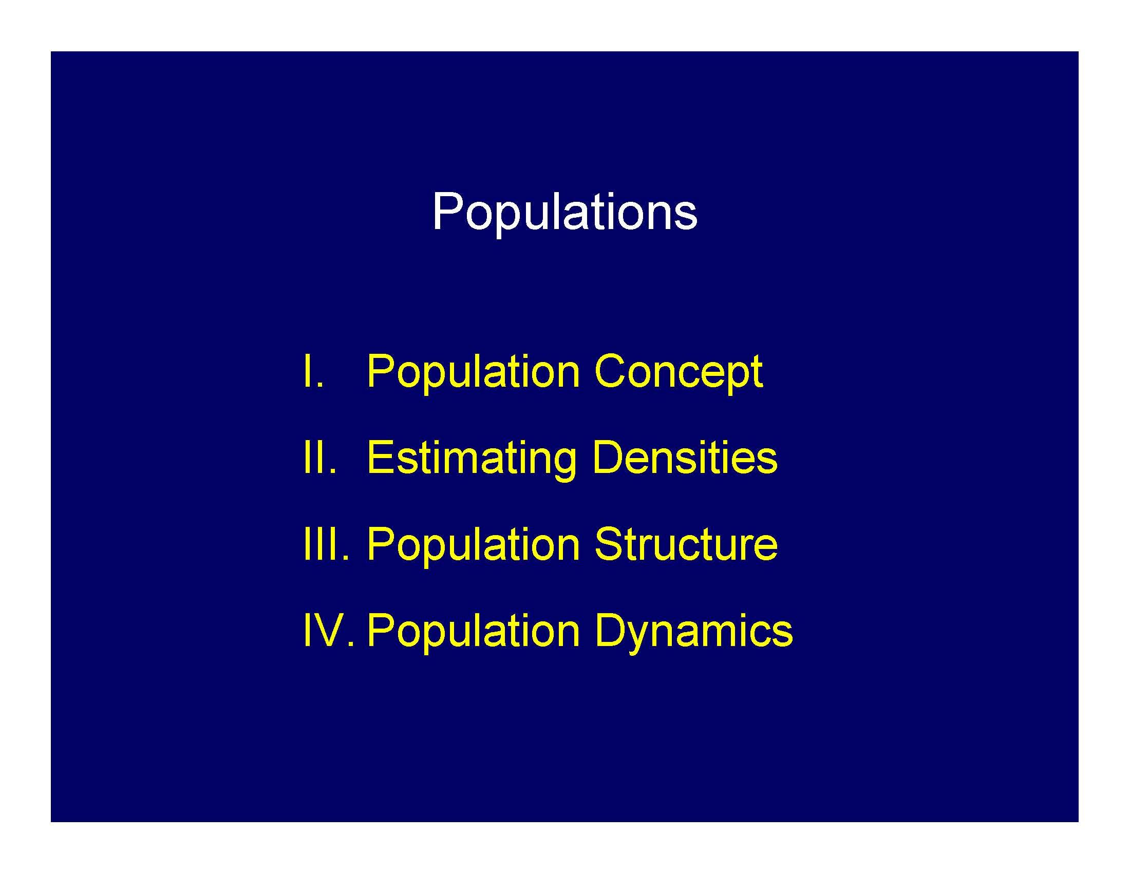 Principles of Biology I