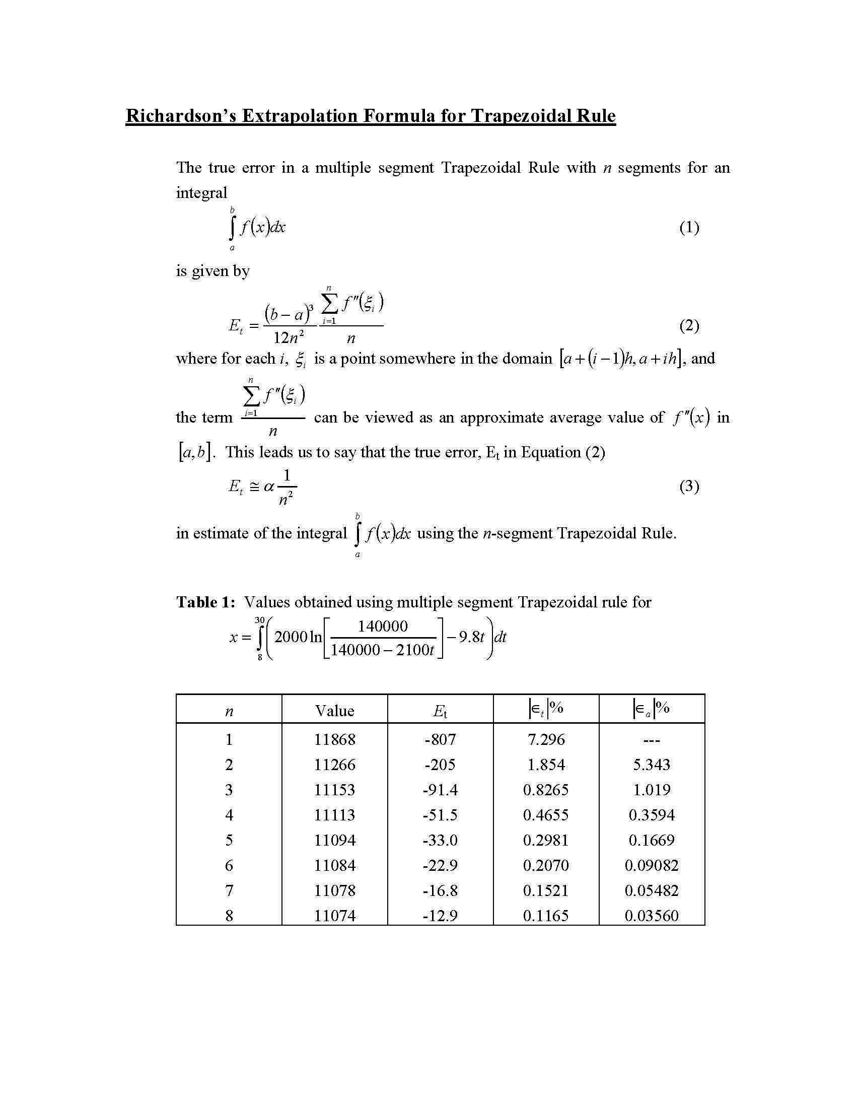 Computational Methods