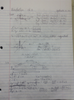 Physics 101 Week 4 Notes