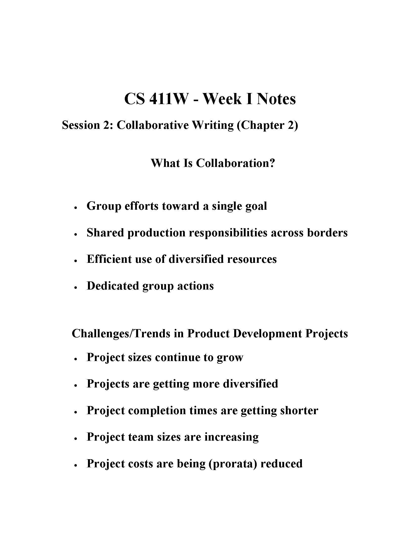 Professional Workforce Development II