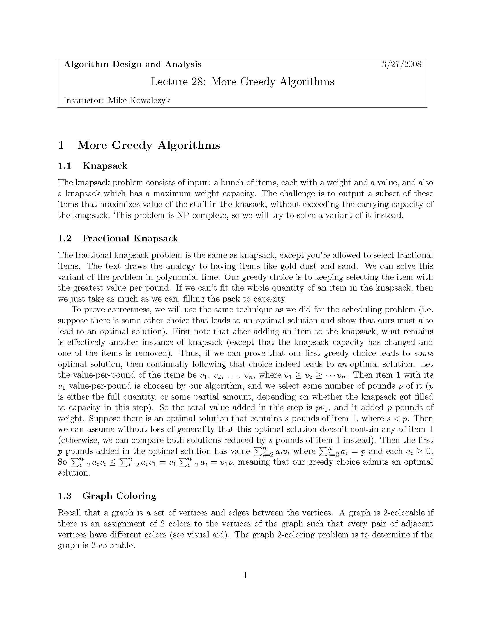 Algorithms Design And Analysis