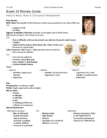 Exam #2 Study Guide
