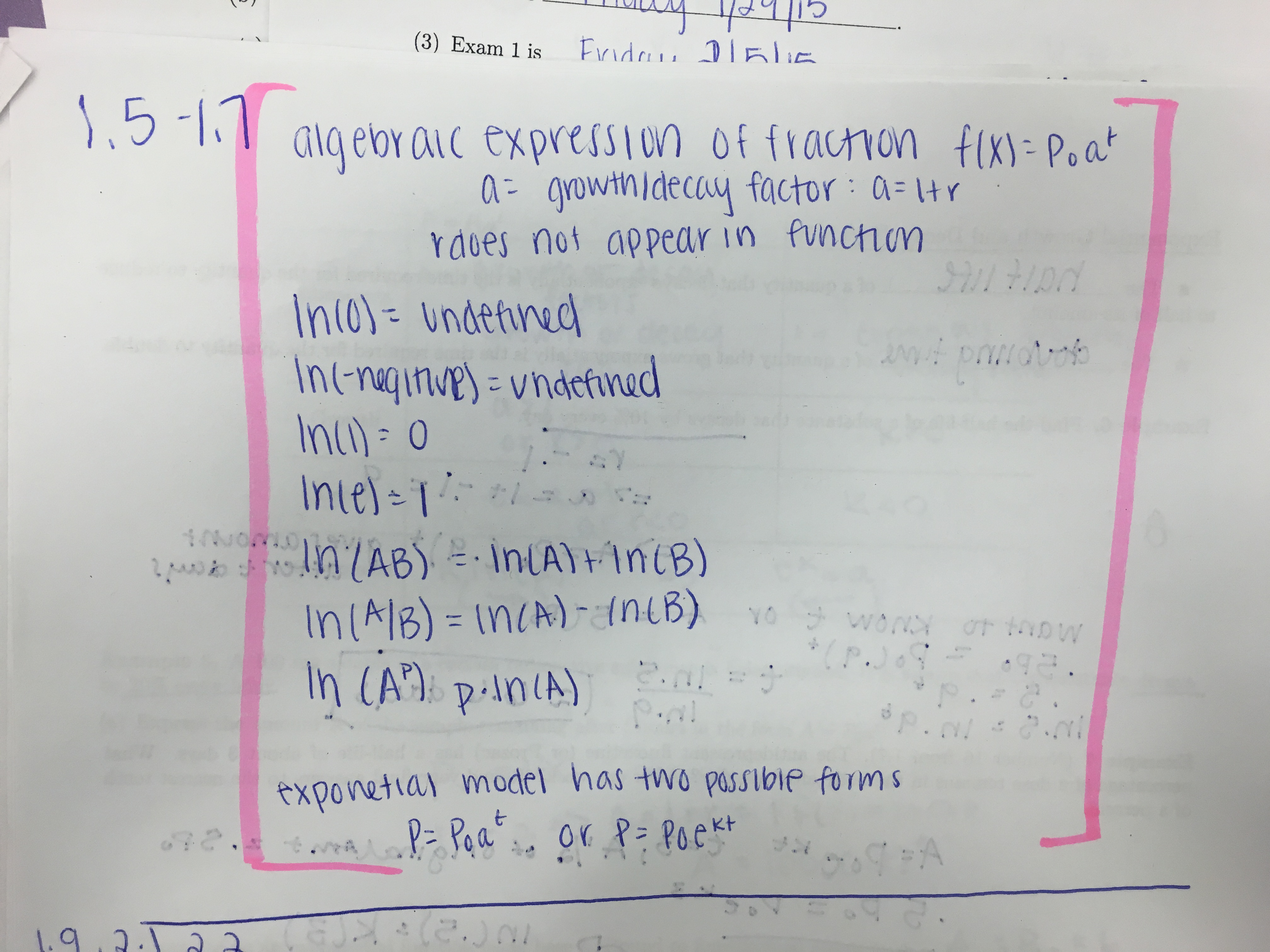 Exam 1 Study Guide 