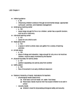 Learning and Guidance Ch. 4
