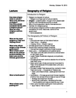 GEOG 150: Week 5 Notes