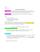 Economics 200 Chapter 1 and 2
