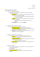 Psych 105 Week 2 notes
