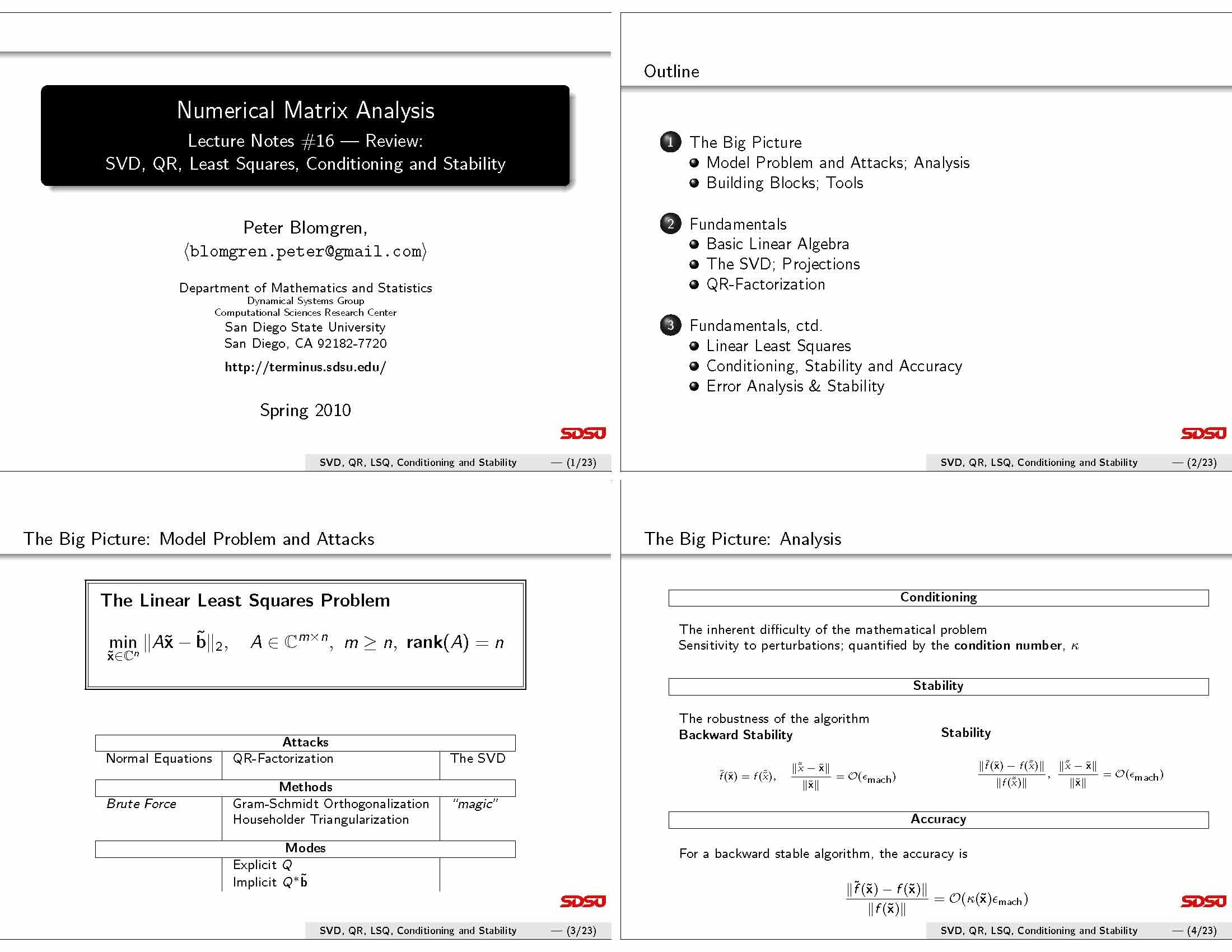 NUMERICALMATRIXANALYSIS