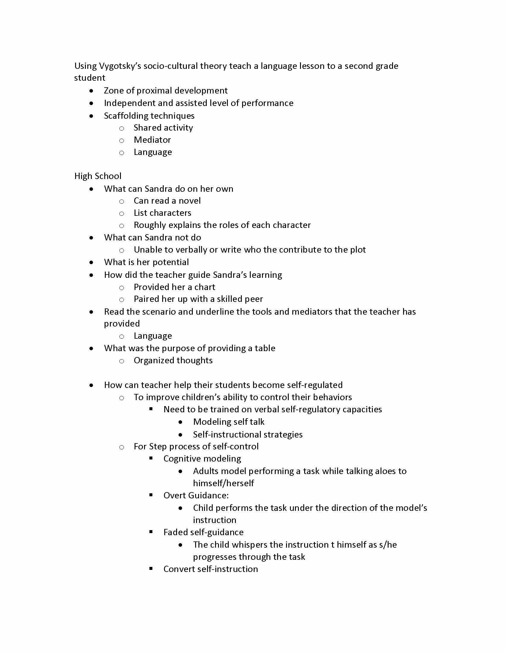Inquiry into Learning I Investigation into Learning and Development