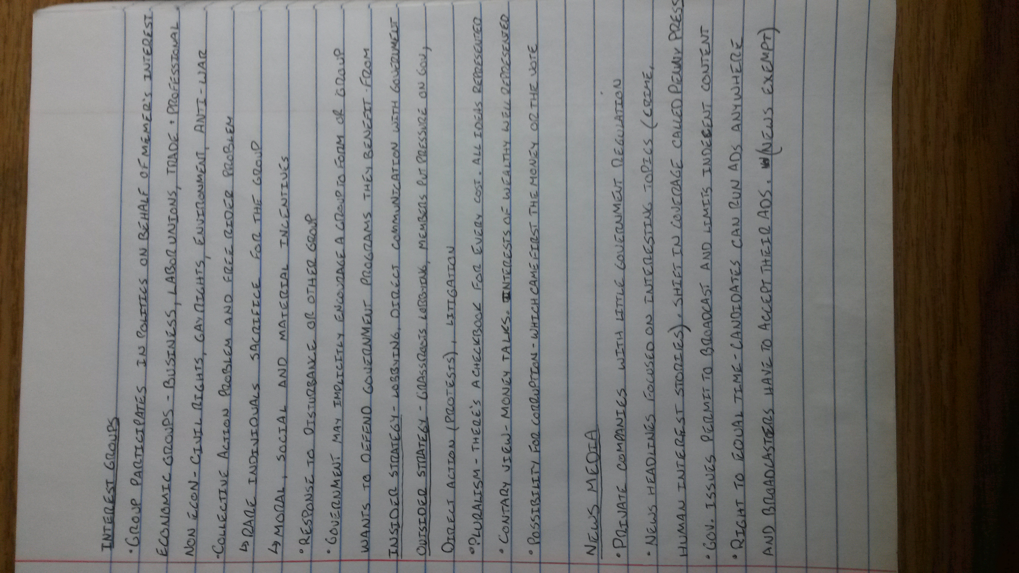 Interest Groups and the News Media