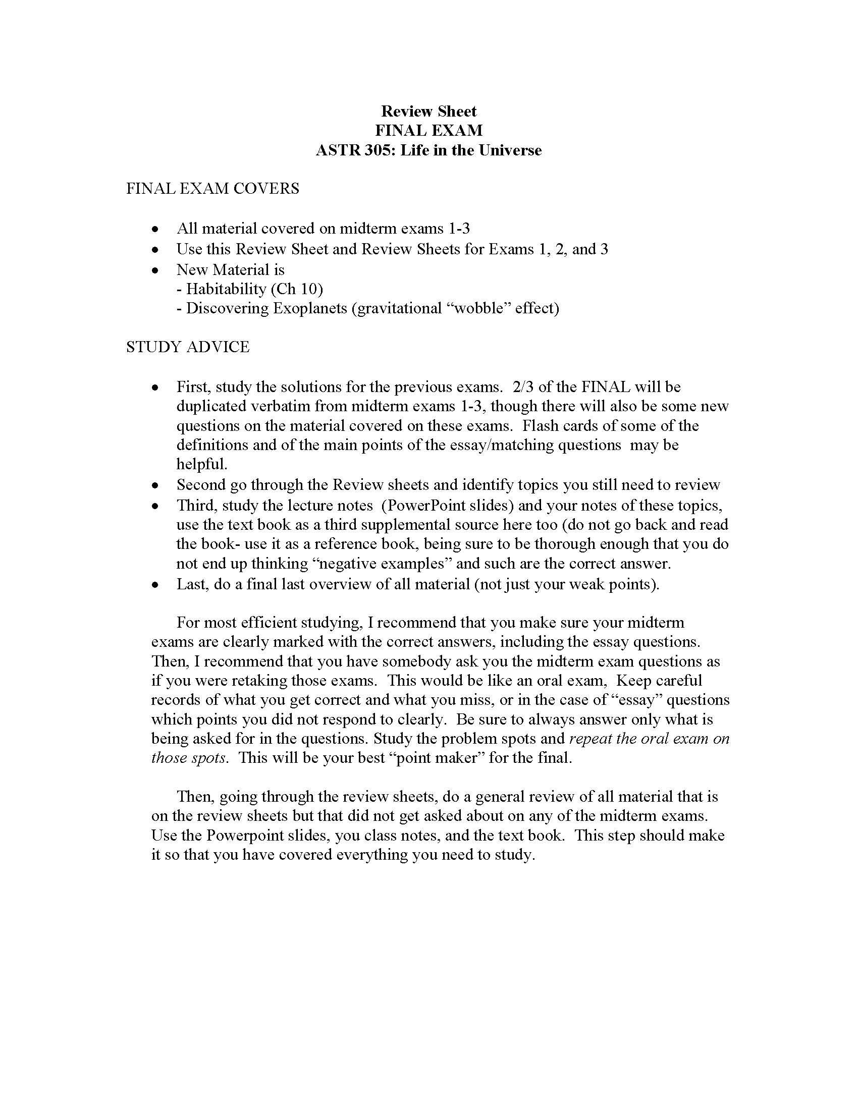 LIFE IN THE UNIVERSE