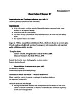 Chapter 17: Impressionism and Postimpressionism 