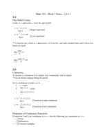 Math 103, week 3 notes