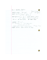 ME 510 Ch. 1 and 2 Reading Notes