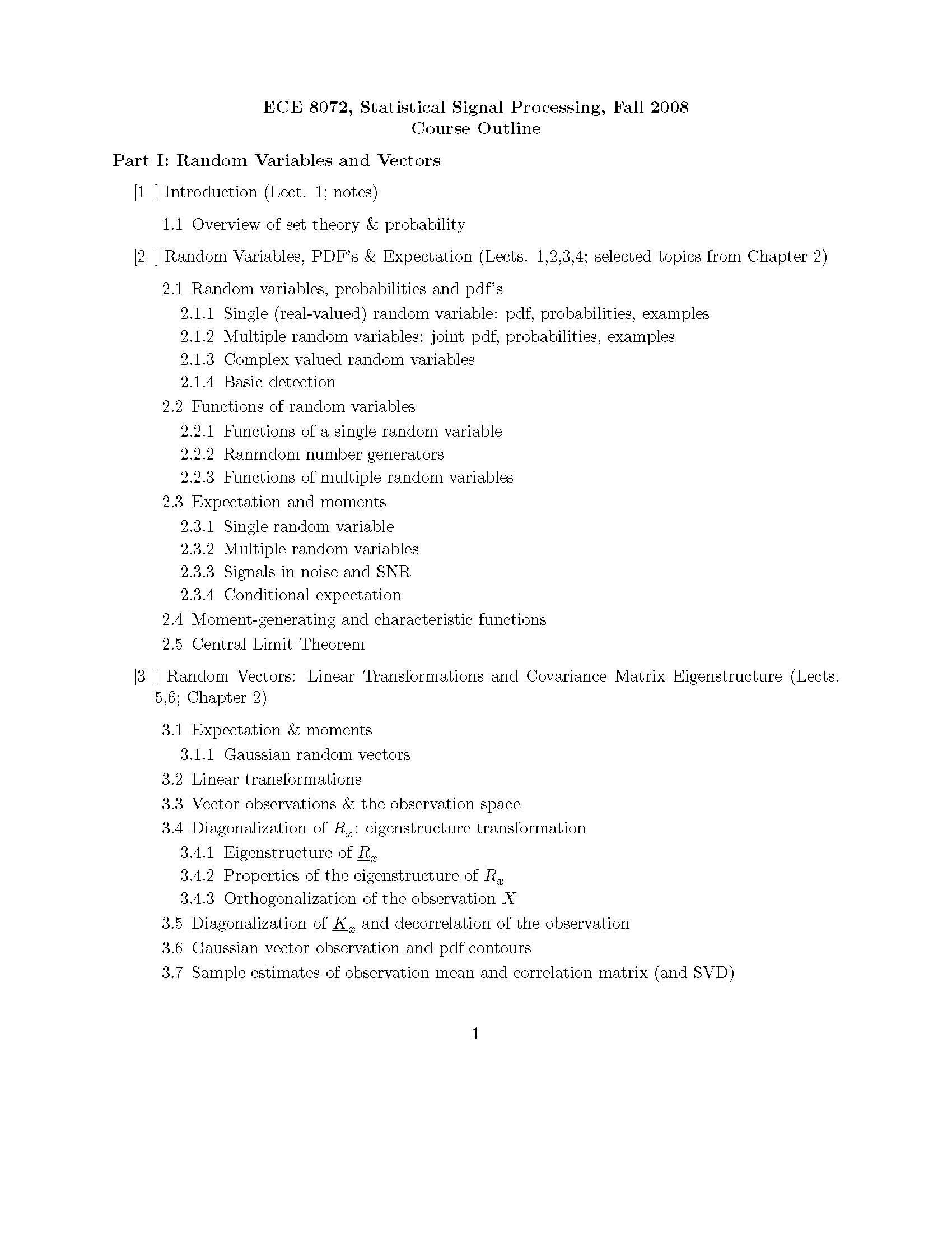 StatSignalProcessing