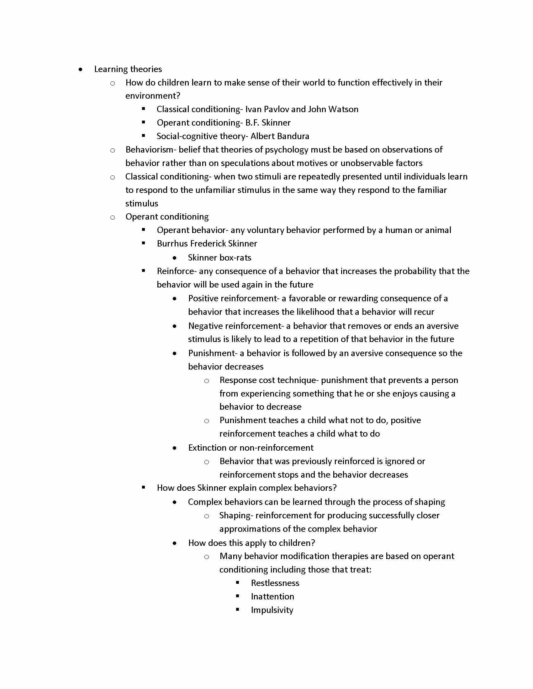 Child Growth and Development