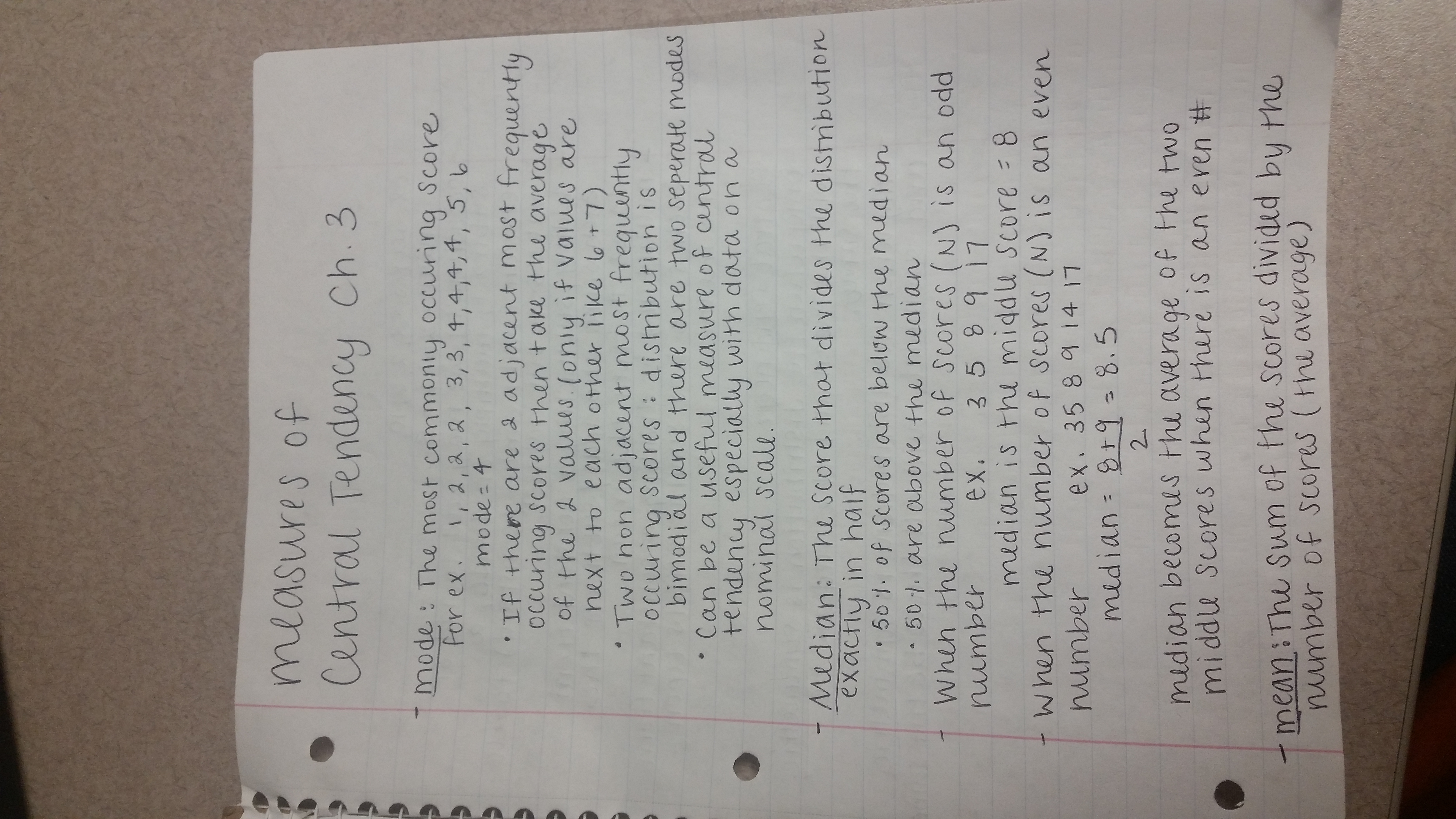 PY 271 Chapter 3 Notes