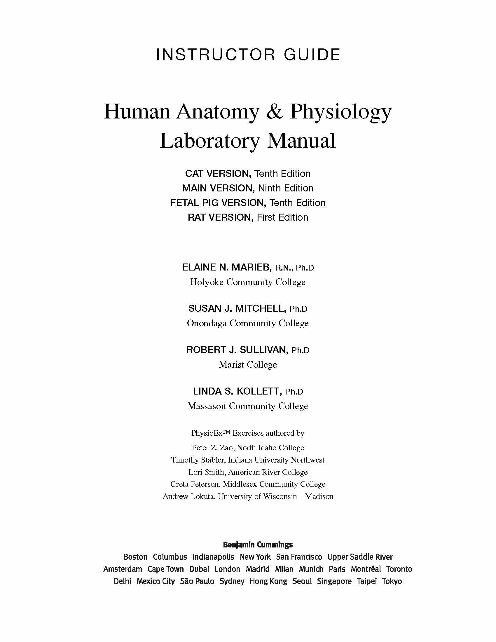 Human Anatomy & Physiology I