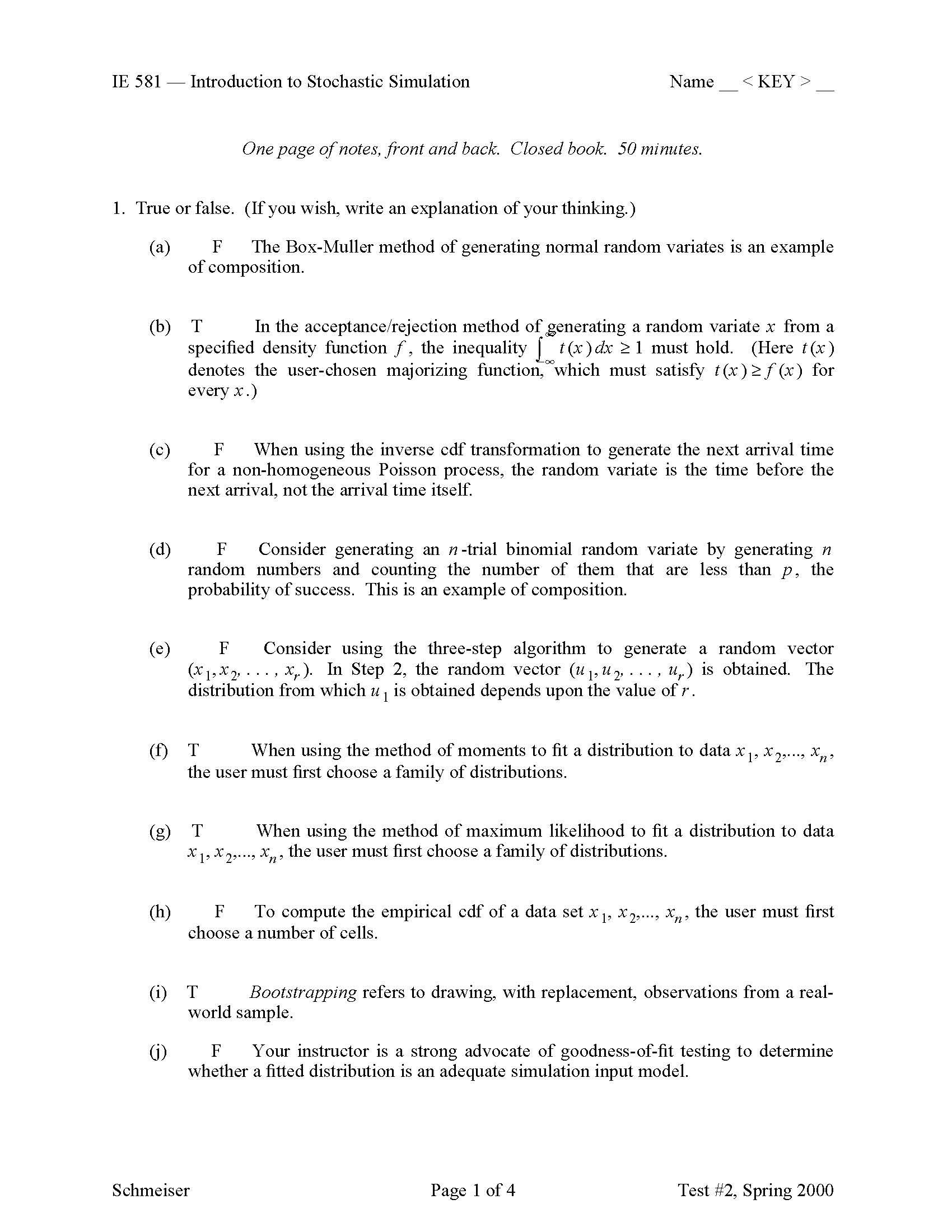 Simulation Design And Analysis