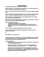 PSY 310 Exam 2 material