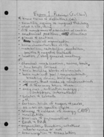 A&P Exam 1 - In Class Review