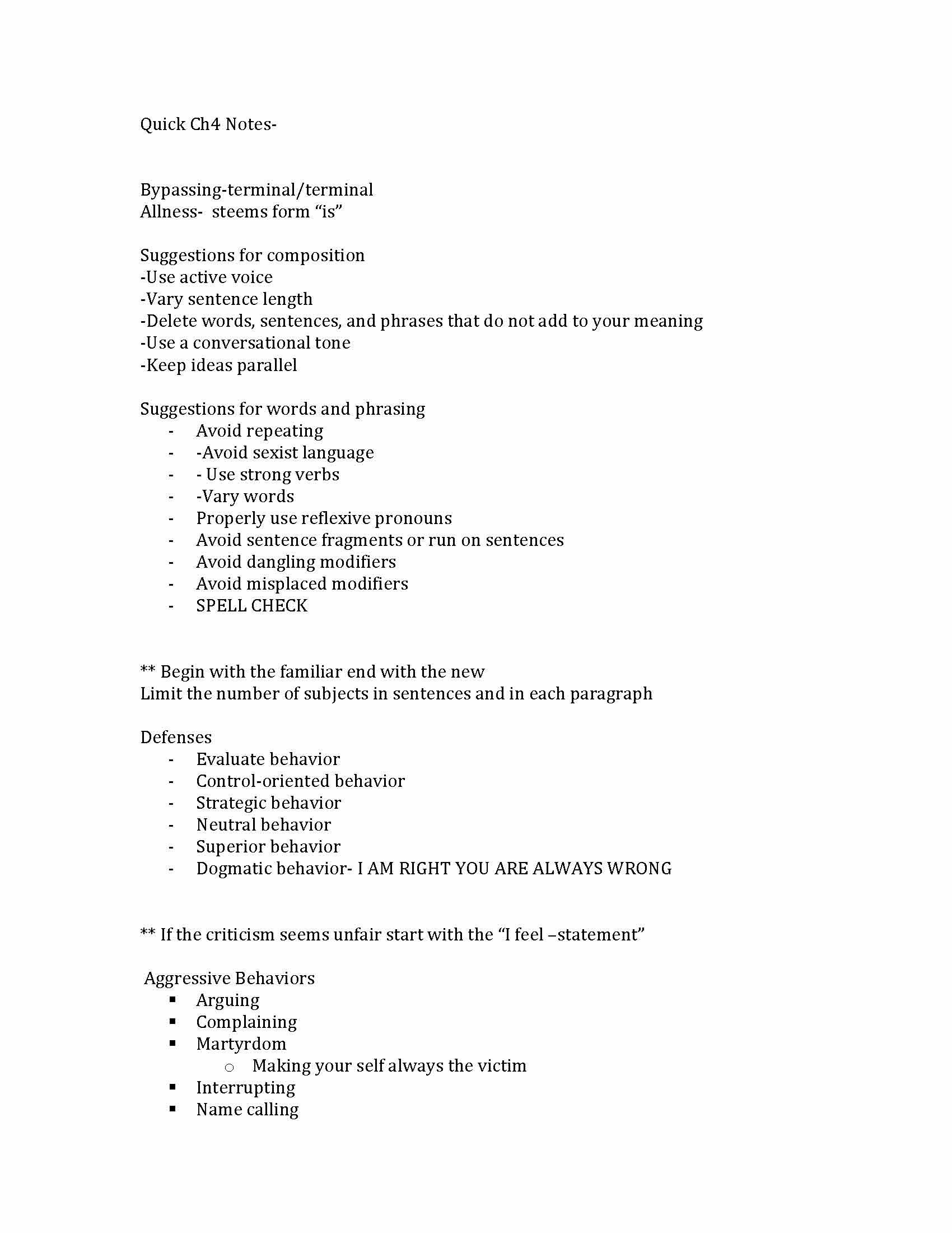 Business and Professional Communications