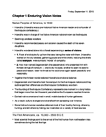 Midterm #1 Notes and Study Guide 