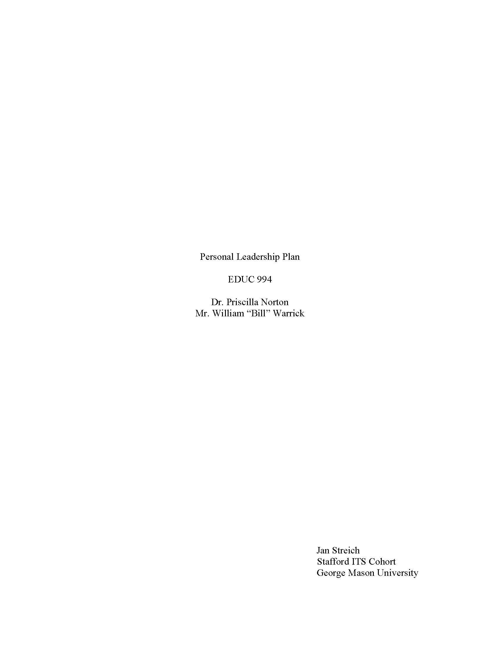 Advanced Internship Education