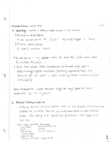 Lecture Notes: Weeks 4 & 5